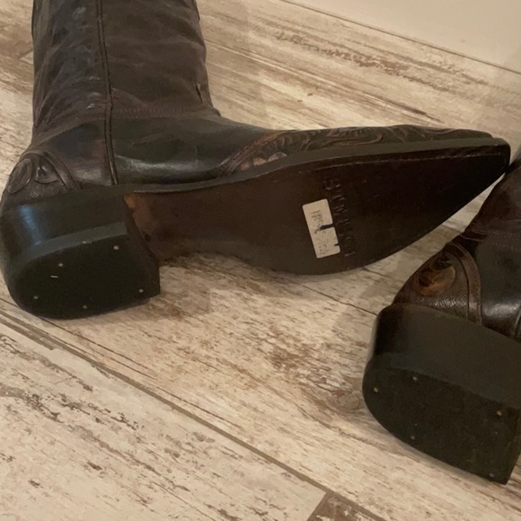 Stetson Tooled Boots - Picture 5 of 7